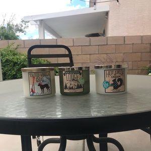 Bath and Body Works Winter Candle Bundle